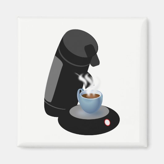 Kaffemaschine Magnet (Vorne)