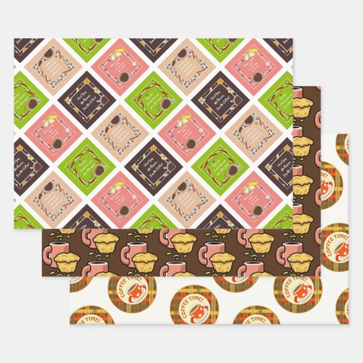 KAFFEQUOTE SET GESCHENKPAPIER SET (Set)