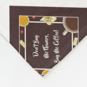 KAFFEQUOTEN FLEECEDECKE (Ecke)