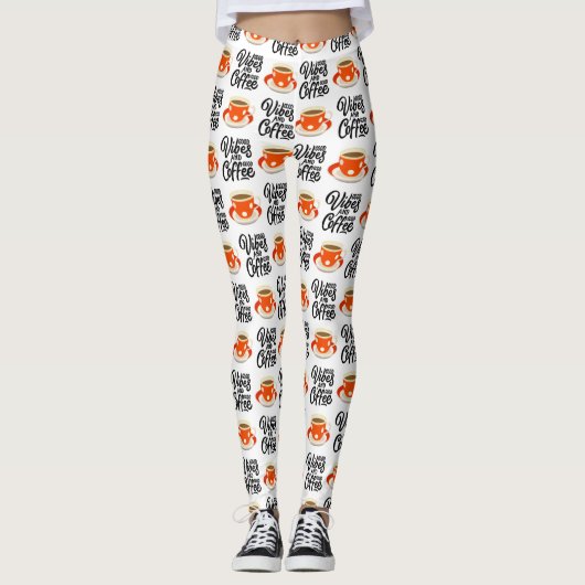 KAFFEQUOTEN LEGGINGS (Vorderseite)
