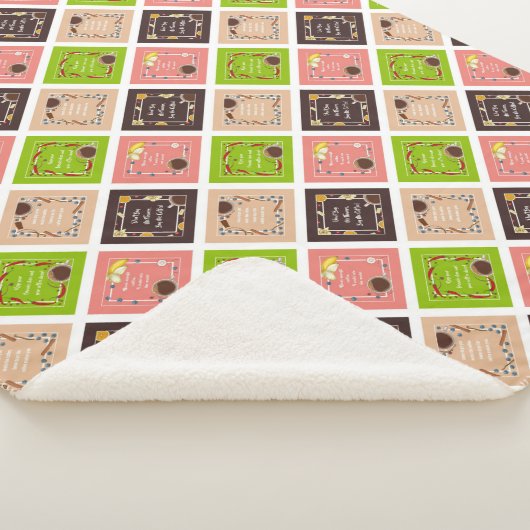 KAFFEQUOTES SHERPA BLANKET SHERPADECKE (3/4)