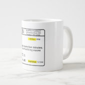 KAFFESTAT Jumbo-Tasse (Vorderseite Rechts)