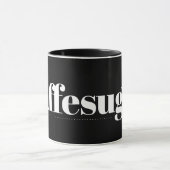 Kaffesugen Black-Tasse Tasse (Zentrum)