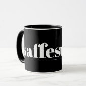 Kaffesugen Black-Tasse Tasse (Vorderseite Links)
