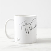 Kaffetasse Weihnachts-Pferdebild Kaffeetasse (Links)