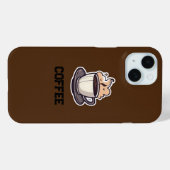 KAFFETELEFALL Case-Mate iPhone HÜLLE (Rückseite (Horizontal))