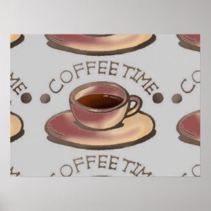 KAFFETIME ART POSTER