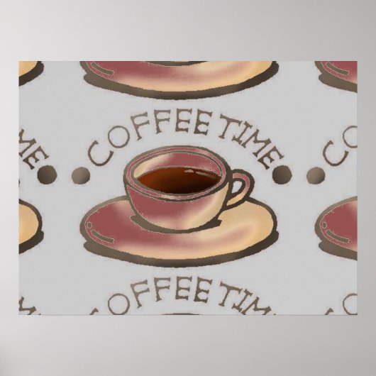 KAFFETIME ART POSTER (Vorne)