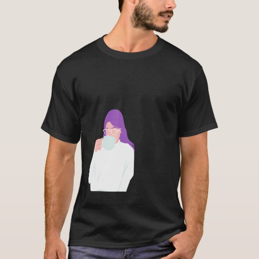 Kaffezeit  Am besten für sie oder ihn T-Shirt (Vorderseite)