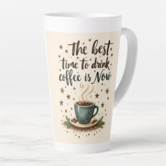 Kaffezeit beginnt jetzt milchtasse