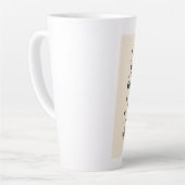 Kaffezeit beginnt jetzt milchtasse (Linke Ecke)
