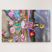 Kaffezeit-Fantasie-Puzzle Puzzle (Horizontal)