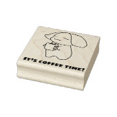 Kaffezeit Gummistempel (Stempel)
