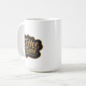 Kaffezeit Kaffeetasse (Vorderseite Links)
