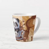 Kaffezeit, süßer Panda Milchtasse (Rechte Ecke)