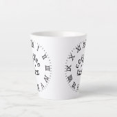 KAFFEZEIT-TASSE MILCHTASSE (Vorderseite)