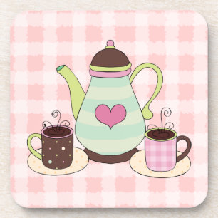 Kaffezeit-Unterlage Untersetzer