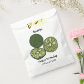 Kaffir Limon Cartoon Illustration Geschenktütchen (Versiegelt)