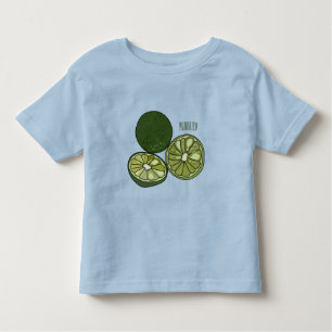 Kaffir Limon Cartoon Illustration Kleinkind T-shirt