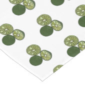 Kaffir Limon Cartoon Illustration Kurzer Tischläufer (Ecke)