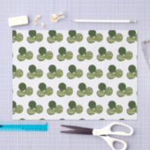 Kaffir Limon Cartoon Illustration Seidenpapier (Handwerk)