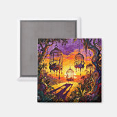 Käfig 2 magnet (Vorderseite/Rückseite)