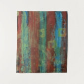 Käfig. ängstliche Beängstigende Originalkunst Wandteppich (Vorderseite)