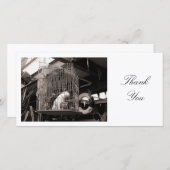 Käfig-Beasties - Vielen Dank Dankeskarte (Vorne/Hinten)