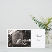 Käfig-Beasties - Vielen Dank Dankeskarte (Stehend Vorderseite)