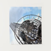 Käfig in New York Wandteppich (Vorderseite)