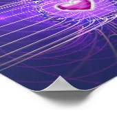 Käfigherz (10x8) poster (Ecke)