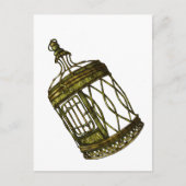 Käfigherz Postkarte (Vorderseite)