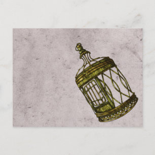 Käfigherz Postkarte