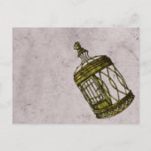 Käfigherz Postkarte (Vorderseite)