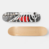 Käfigherz Skateboard (Horizontal)