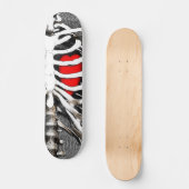 Käfigherz Skateboard (Vorderseite)