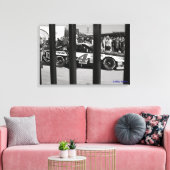 Käfigtier Leinwanddruck (Insitu (Wohnzimmer))