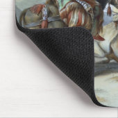 Kafila mit einem Kamel, das ein Hodesh, Mousepad (Ecke)