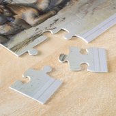 Kafila mit einem Kamel, das ein Hodesh, Puzzle (Seite)