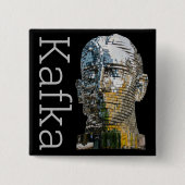 Kafka Head Button (Vorderseite)