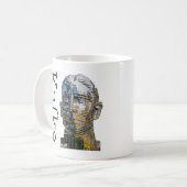 Kafka Head Kaffeetasse (Vorderseite Links)