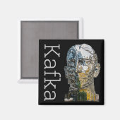 Kafka Head Magnet (Vorderseite/Rückseite)