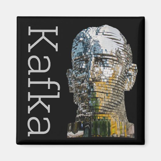 Kafka Head Magnet (Vorne)