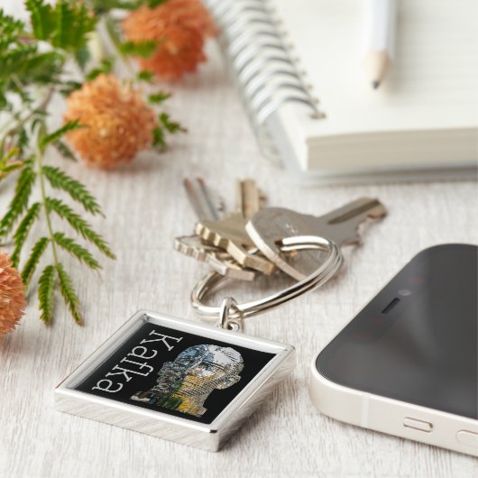 Kafka Head Schlüsselanhänger (Seite)