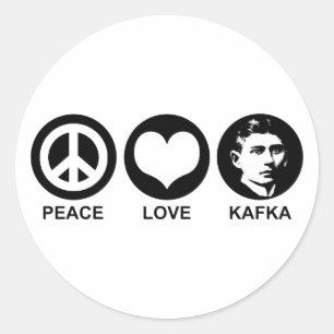 Kafka Runder Aufkleber