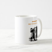 kafka Weiß Kaffeetasse (VorderseiteRechts)