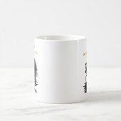 kafka Weiß Kaffeetasse (Mittel)