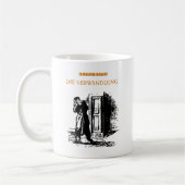 kafka Weiß Kaffeetasse (Links)