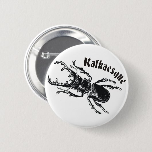 Kafkaesk Button (Vorne & Hinten)