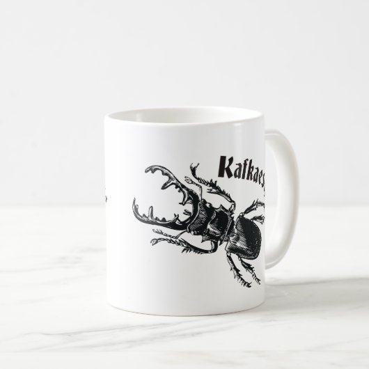Kafkaesk Kaffeetasse (VorderseiteRechts)